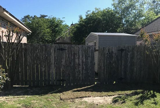 pressure-treated-pine-privacy-fence-BEFORE