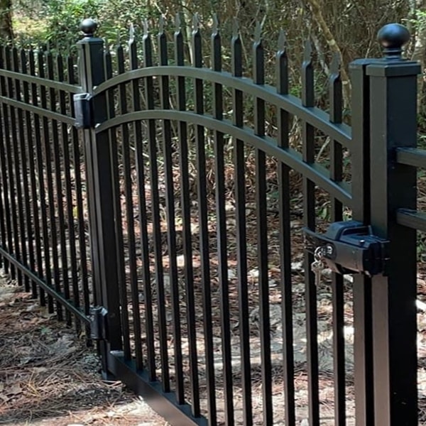 New Orleans Style Textured Fence - Look & Feel of Wrought Iron