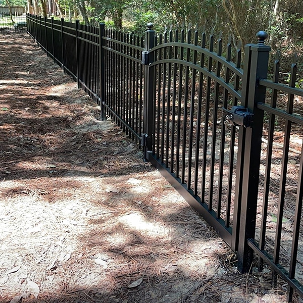 New Orleans Style Textured Fence - Look & Feel of Wrought Iron