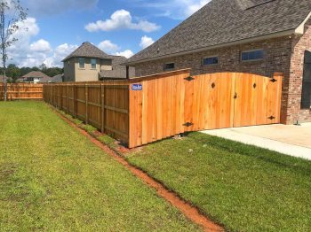 Wood Fence & Gate Installation
